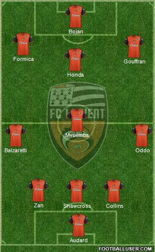FC Lorient Bretagne Sud Formation 2011