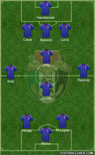 Japan Formation 2011