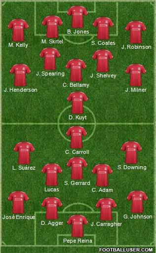 Liverpool Formation 2011