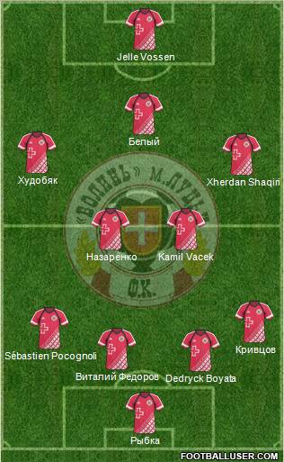 SC Volyn Lutsk Formation 2011