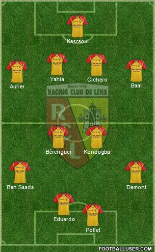 Racing Club de Lens Formation 2011