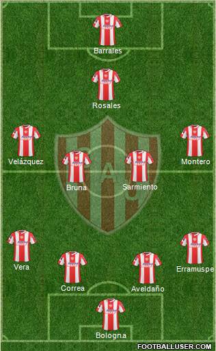 Unión de Santa Fe Formation 2011