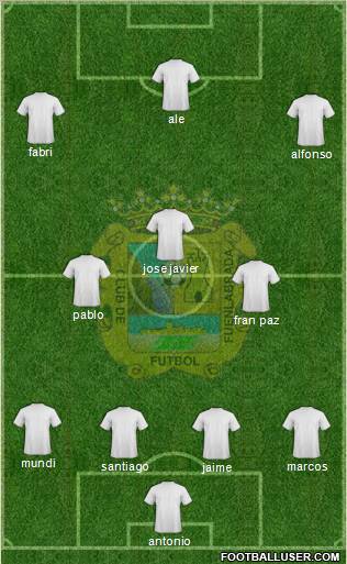 C.F. Fuenlabrada Formation 2011