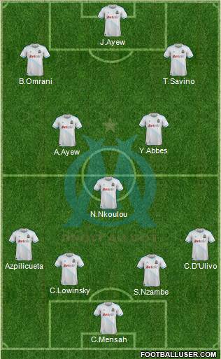Olympique de Marseille Formation 2011