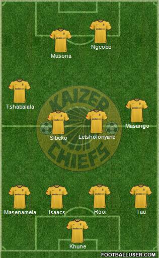 Kaizer Chiefs Formation 2011