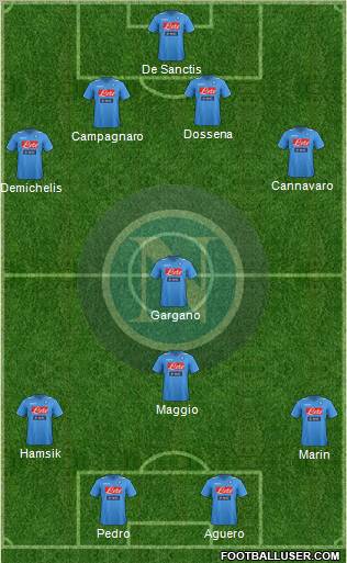 Napoli Formation 2011