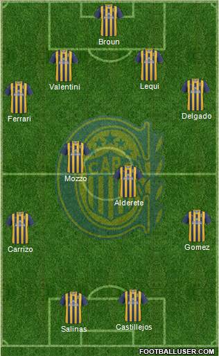 Rosario Central Formation 2011