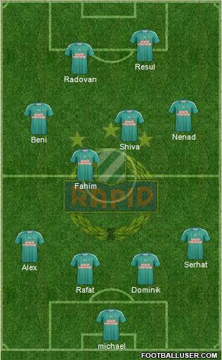 SK Rapid Wien Formation 2011