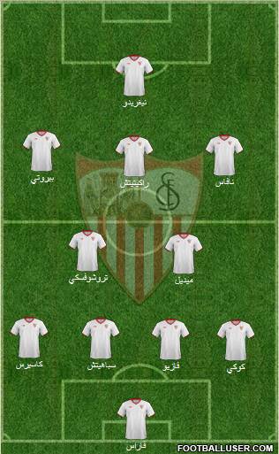Sevilla F.C., S.A.D. Formation 2011