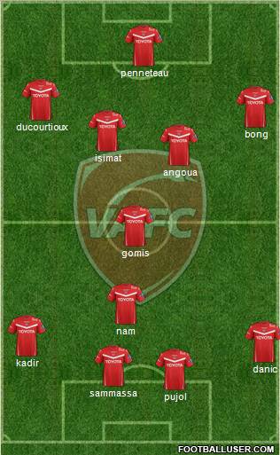 Valenciennes Football Club Formation 2011