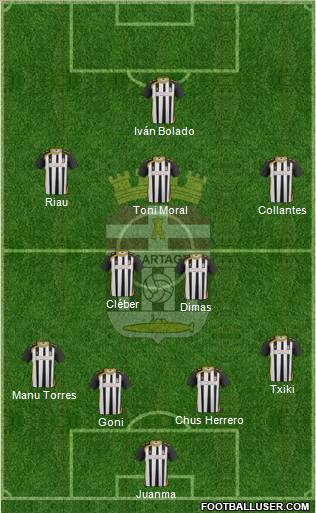 F.C. Cartagena Formation 2011