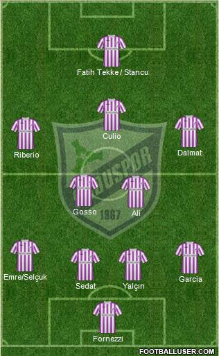 Orduspor Formation 2011