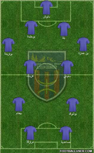 Chabab Aurès Batna football formation