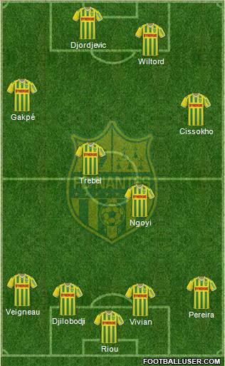 FC Nantes Formation 2011
