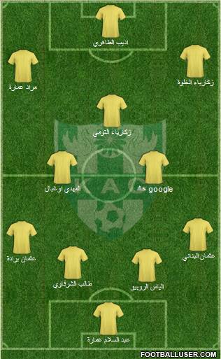 Kénitra Athletic Club Formation 2011