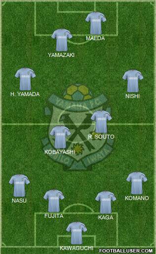 Jubilo Iwata Formation 2011