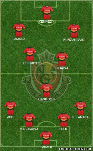 Nagoya Grampus Formation 2011