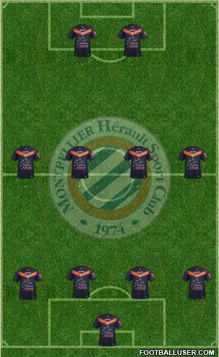 Montpellier Hérault Sport Club Formation 2011