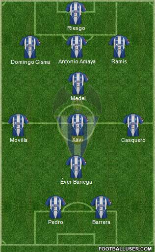 C.D. Alcoyano Formation 2011
