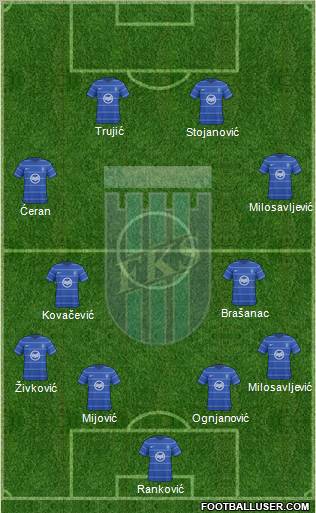 FK Smederevo Formation 2011