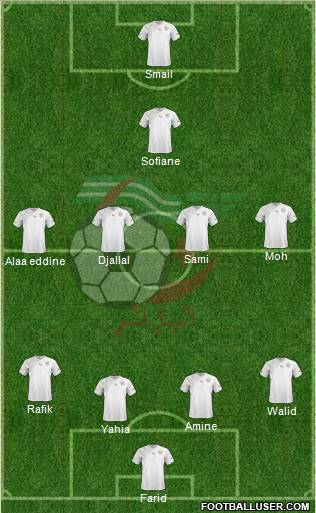 Algeria Formation 2011