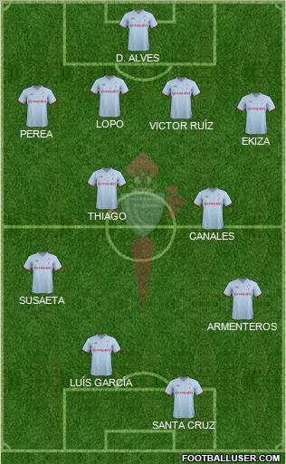 R.C. Celta S.A.D. Formation 2011
