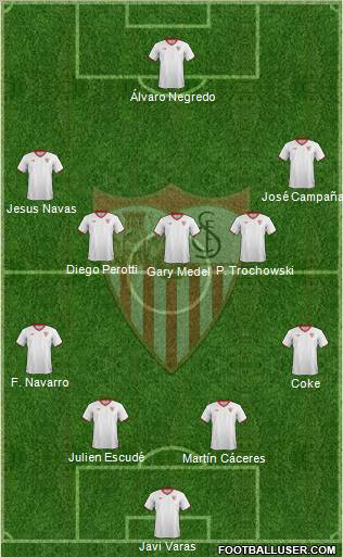 Sevilla F.C., S.A.D. Formation 2011