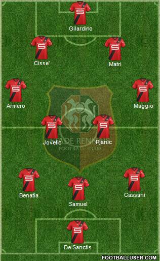 Stade Rennais Football Club Formation 2011
