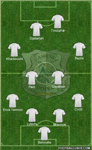 Amiens Sporting Club Football Formation 2011