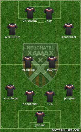 Neuchâtel Xamax FC Formation 2011