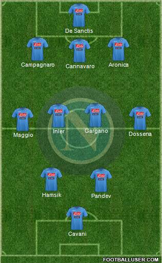 Napoli Formation 2011