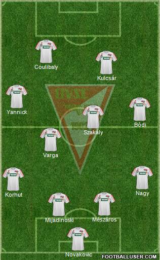 Debreceni VSC Formation 2011