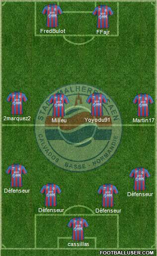 Stade Malherbe Caen Basse-Normandie Formation 2011
