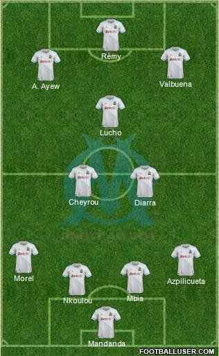 Olympique de Marseille Formation 2011