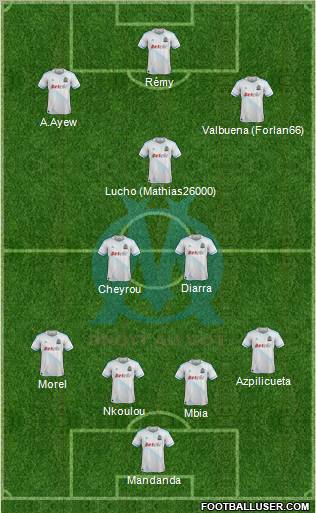 Olympique de Marseille Formation 2011