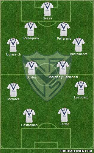 Vélez Sarsfield Formation 2011