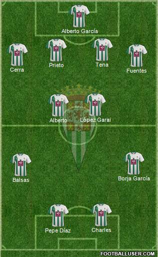 Córdoba C.F., S.A.D. Formation 2011