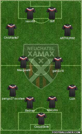 Neuchâtel Xamax FC Formation 2011