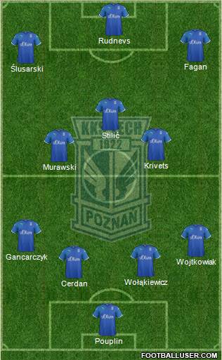 Lech Poznan Formation 2011