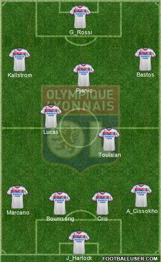 Olympique Lyonnais Formation 2011