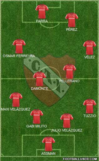 Independiente Formation 2011
