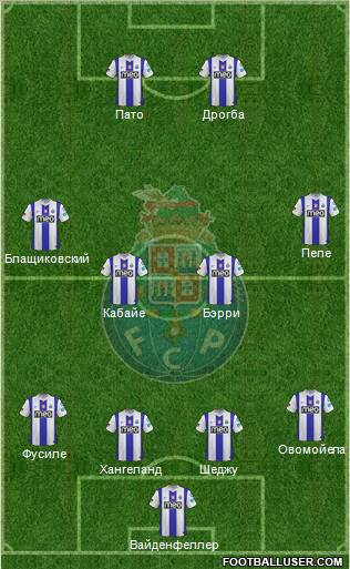 Futebol Clube do Porto - SAD Formation 2011