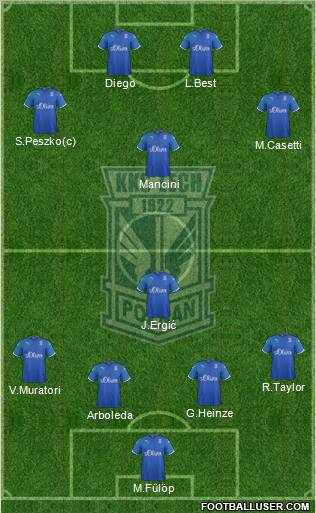 Lech Poznan Formation 2011