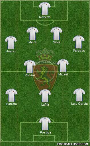 R. Zaragoza S.A.D. Formation 2011