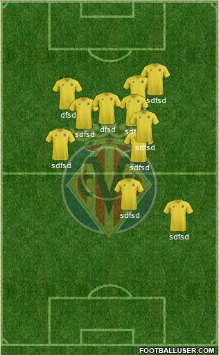 Villarreal C.F., S.A.D. Formation 2011