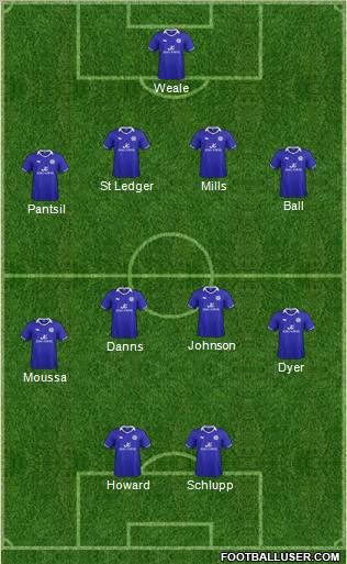 Leicester City Formation 2011