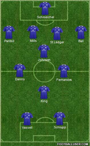 Leicester City Formation 2011