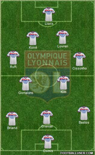 Olympique Lyonnais Formation 2011