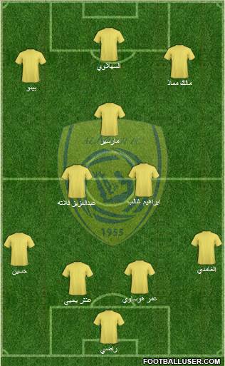 Al-Nassr (KSA) Formation 2011