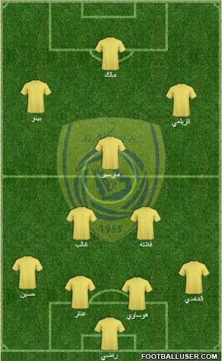 Al-Nassr (KSA) Formation 2011